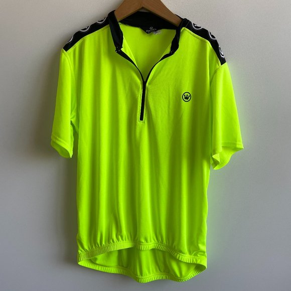 Mens Canari Short Sleeve Cycling Shirt - Picture 1 of 3